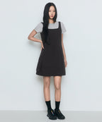 MUSINSA STANDARD WOMAN MUSINSA STANDARD WOMAN Women's Cargo Mini Dress Gunmetal