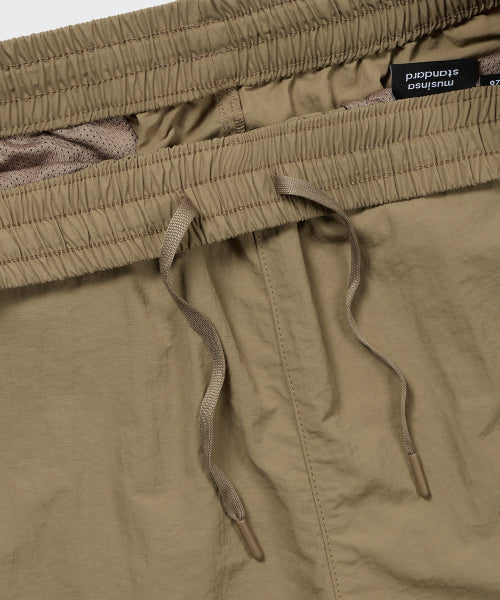 MUSINSA STANDARD WOMAN MUSINSA STANDARD WOMAN Women's nylon banding shorts dusty beige