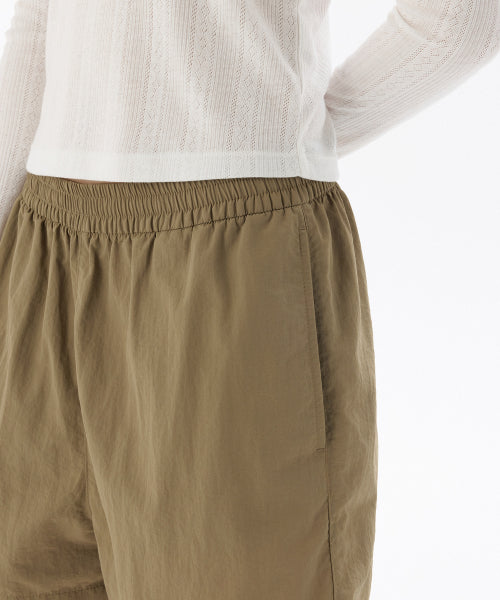 MUSINSA STANDARD WOMAN MUSINSA STANDARD WOMAN Women's nylon banding shorts dusty beige