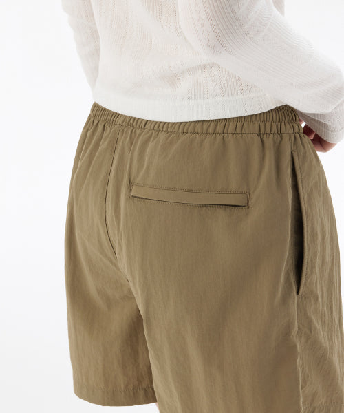 MUSINSA STANDARD WOMAN MUSINSA STANDARD WOMAN Women's nylon banding shorts dusty beige