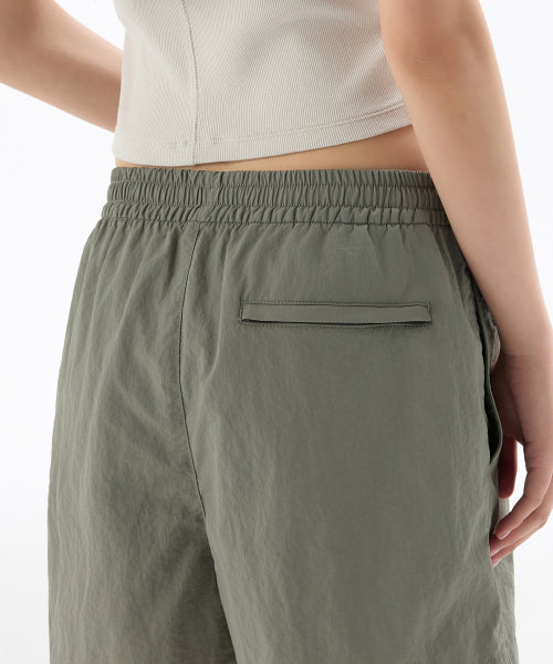 MUSINSA STANDARD WOMAN MUSINSA STANDARD WOMAN Women's nylon banding shorts warm gray
