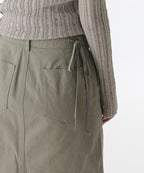 MUSINSA STANDARD WOMAN MUSINSA STANDARD WOMAN Cargo Knee Length Skirt [Sage]