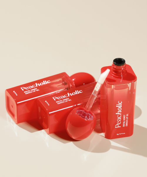 peacholic [2-piece set] Water Glow Lip Tint + Royal Honey Enriched Lip Oil