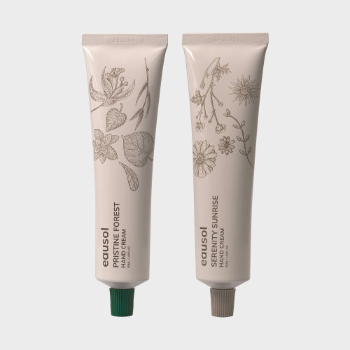 EAUSOL 2-piece hand cream set - Forest & Sunrise