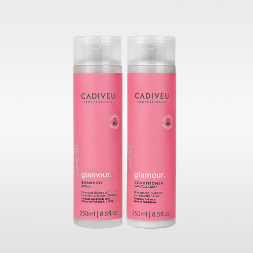 CADIVEU Glamor Shampoo & Conditioner Set (500ml)