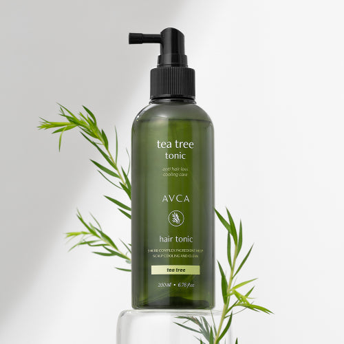 AVCA Scalp Care Hair Loss Symptoms Relief Tea Tree Hair Tonic 200ml x 2