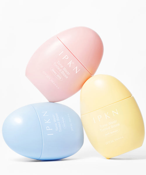 IPKN IPKN Tone Wear Tinted Base 40ml + Giveaway Wedge Puffs