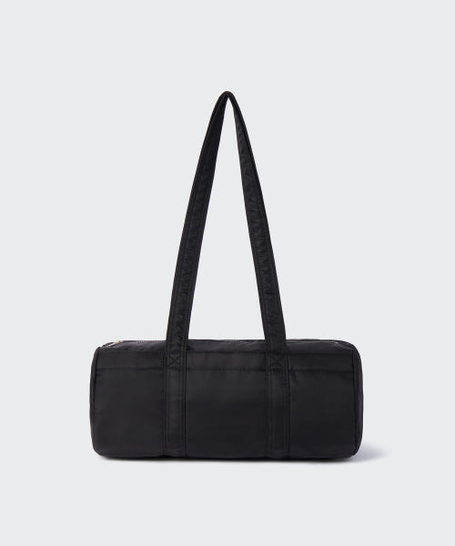 MUSINSA STANDARD WOMAN MUSINSA STANDARD WOMAN Nylon Cylinder Bag Black