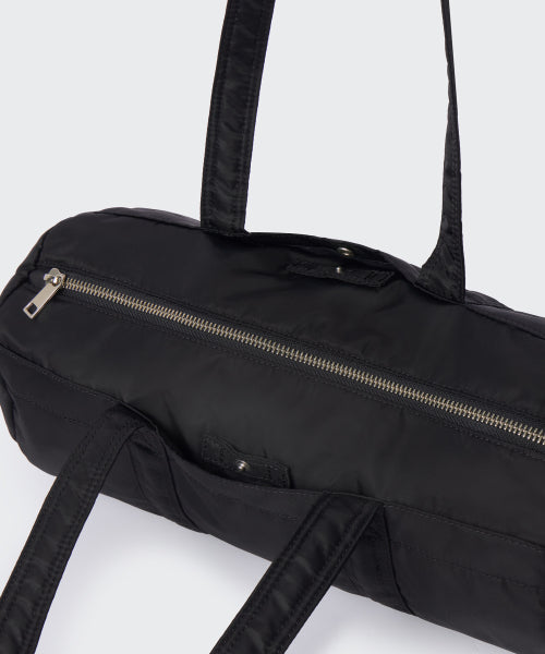MUSINSA STANDARD WOMAN MUSINSA STANDARD WOMAN Nylon Cylinder Bag Black
