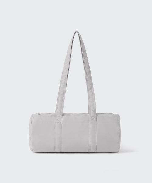 MUSINSA STANDARD WOMAN MUSINSA STANDARD WOMAN Women's Nylon Cylinder Bag [Light Gray]