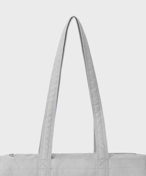 MUSINSA STANDARD WOMAN MUSINSA STANDARD WOMAN Women's Nylon Cylinder Bag [Light Gray]