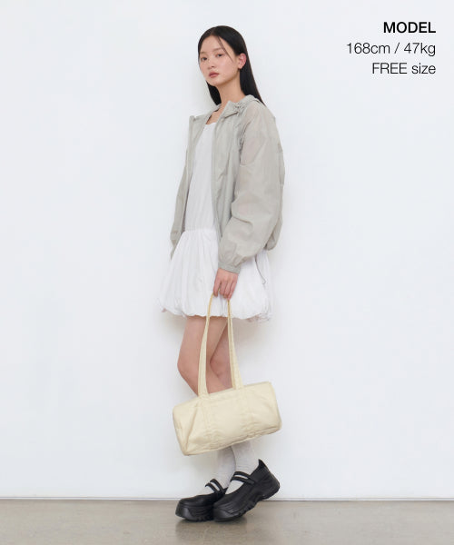 MUSINSA STANDARD WOMAN MUSINSA STANDARD WOMAN Nylon Cylinder Bag