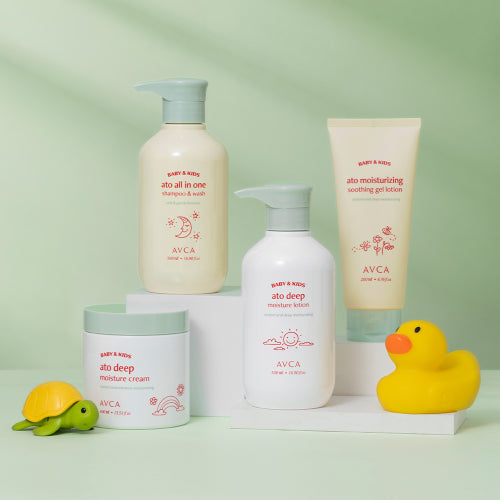 AVCA [Abca] Baby & Kids Ato High Moisturizing Cream 400ml 2pcs