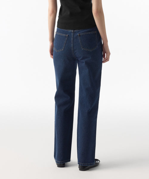MUSINSA STANDARD WOMAN MUSINSA STANDARD WOMAN Women's Denim Pants Dark Blue