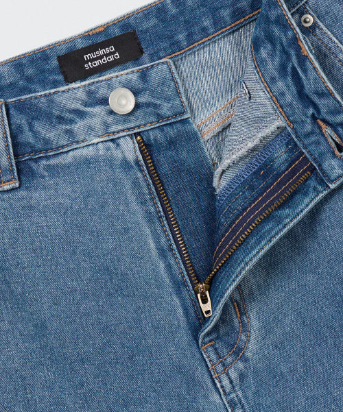 MUSINSA STANDARD WOMAN MUSINSA STANDARD WOMAN Denim Pants Regular Fit