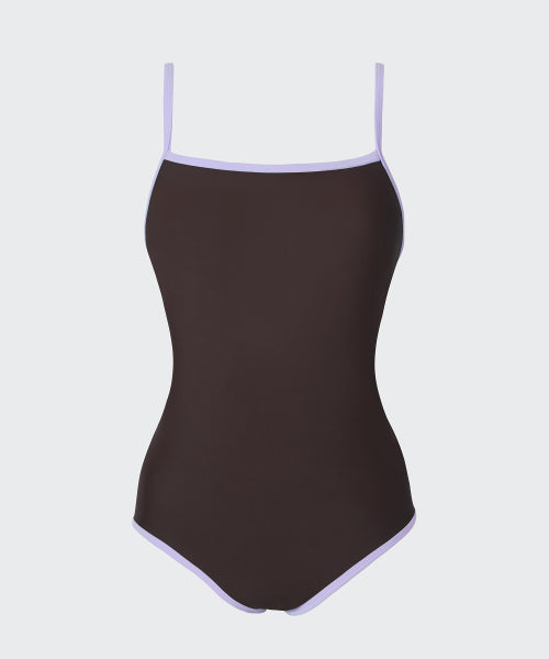 MUSINSA STANDARD WOMAN MUSINSA STANDARD WOMAN One-Piece Swimsuit Dark Brown