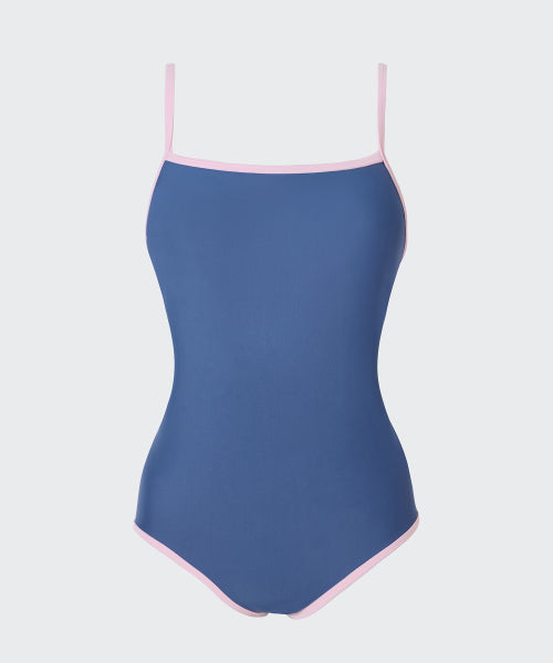 MUSINSA STANDARD WOMAN MUSINSA STANDARD WOMAN One-Piece Swimsuit Grayish Blue