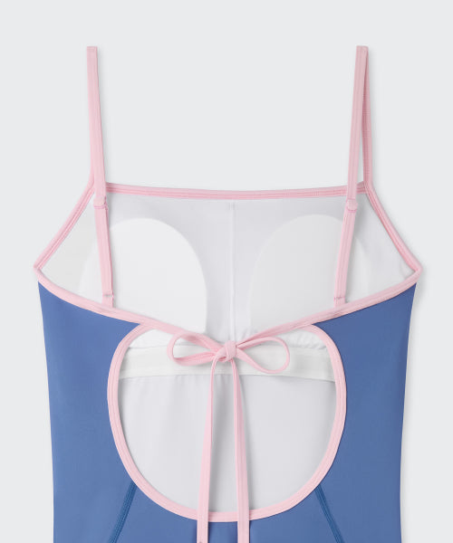 MUSINSA STANDARD WOMAN MUSINSA STANDARD WOMAN One-Piece Swimsuit Grayish Blue