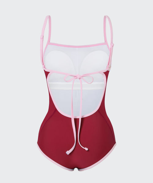 MUSINSA STANDARD WOMAN MUSINSA STANDARD WOMAN One-Piece Swimsuit Red