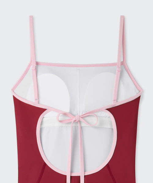 MUSINSA STANDARD WOMAN MUSINSA STANDARD WOMAN One-Piece Swimsuit Red