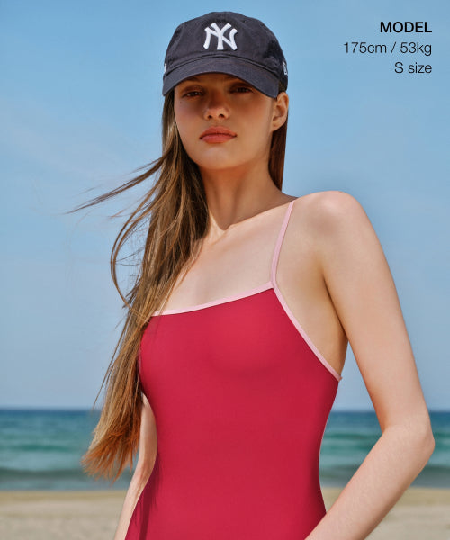 MUSINSA STANDARD WOMAN MUSINSA STANDARD WOMAN One-Piece Swimsuit Red