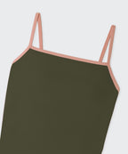 MUSINSA STANDARD WOMAN MUSINSA STANDARD WOMAN Women's One-Piece Swimsuit Khaki
