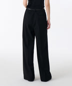 MUSINSA STANDARD WOMAN MUSINSA STANDARD WOMAN Slacks Low Waist [Black]
