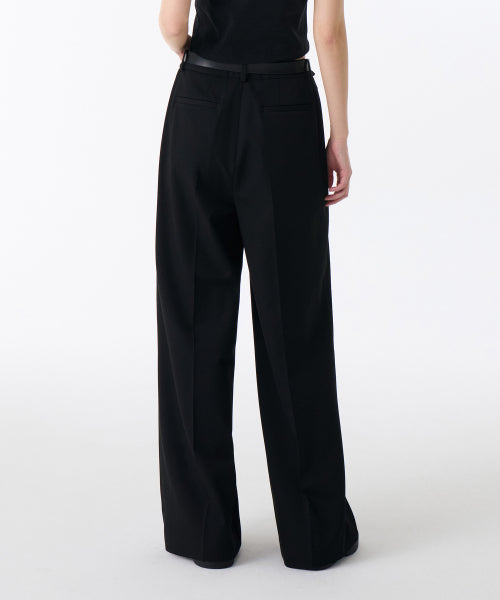 MUSINSA STANDARD WOMAN MUSINSA STANDARD WOMAN Slacks Low Waist [Black]
