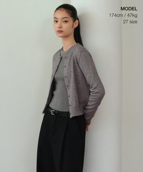 MUSINSA STANDARD WOMAN MUSINSA STANDARD WOMAN Slacks Low Waist [Black]