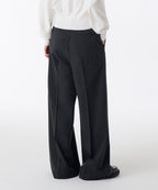 MUSINSA STANDARD WOMAN MUSINSA STANDARD WOMAN Slacks Low Waist Charcoal Gray