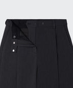 MUSINSA STANDARD WOMAN MUSINSA STANDARD WOMAN Slacks Low Waist Charcoal Gray