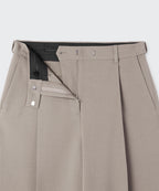 MUSINSA STANDARD WOMAN MUSINSA STANDARD WOMAN Slacks Low Waist Deep Tuck (Light Beige)