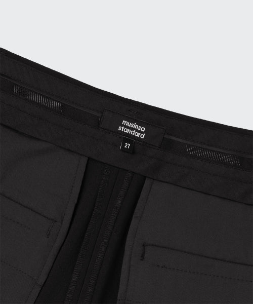 MUSINSA STANDARD WOMAN MUSINSA STANDARD WOMAN Slacks Women's Lightweight [Black]