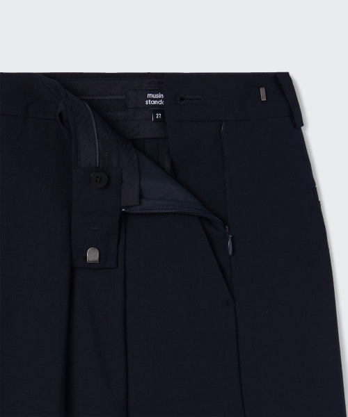 MUSINSA STANDARD WOMAN MUSINSA STANDARD WOMAN Slacks Lightweight [Navy] Size