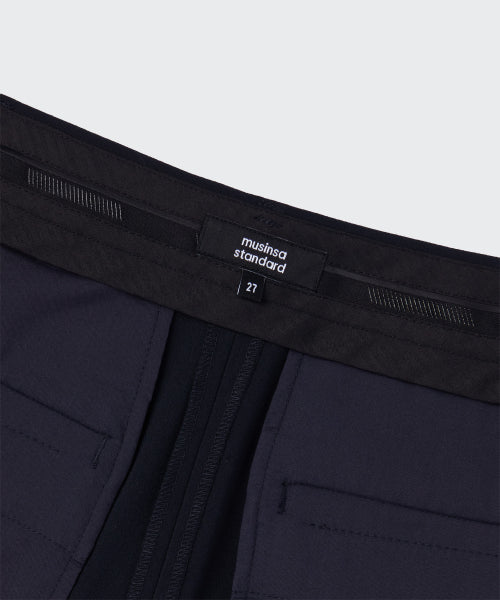 MUSINSA STANDARD WOMAN MUSINSA STANDARD WOMAN Slacks Lightweight [Navy] Size