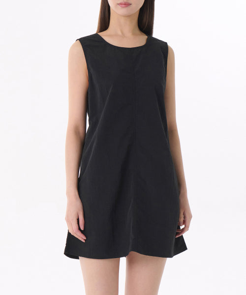 MUSINSA STANDARD WOMAN MUSINSA STANDARD WOMAN Women's Nylon Mini Dress (Black)