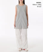 MUSINSA STANDARD WOMAN MUSINSA STANDARD WOMAN Women's Nylon Mini Dress (Light Gray)