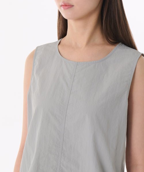 MUSINSA STANDARD WOMAN MUSINSA STANDARD WOMAN Women's Nylon Mini Dress (Light Gray)
