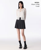 MUSINSA STANDARD WOMAN MUSINSA STANDARD WOMAN Women's Sheer Round Neck Cardigan [White]