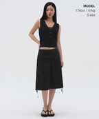 MUSINSA STANDARD WOMAN MUSINSA STANDARD WOMAN Women's Knit Vest Black