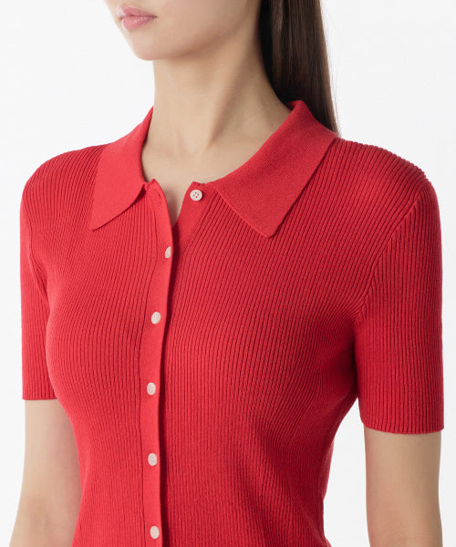 MUSINSA STANDARD WOMAN MUSINSA STANDARD WOMAN Women's Cardigan Red