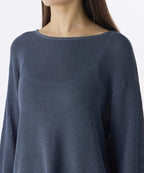 MUSINSA STANDARD WOMAN MUSINSA STANDARD WOMAN Women's Knitwear Sheer Knit [Blue Gray]