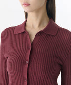 MUSINSA STANDARD WOMAN MUSINSA STANDARD WOMAN Women's Vertical Crochet Slim Collared Cardigan (Size M)