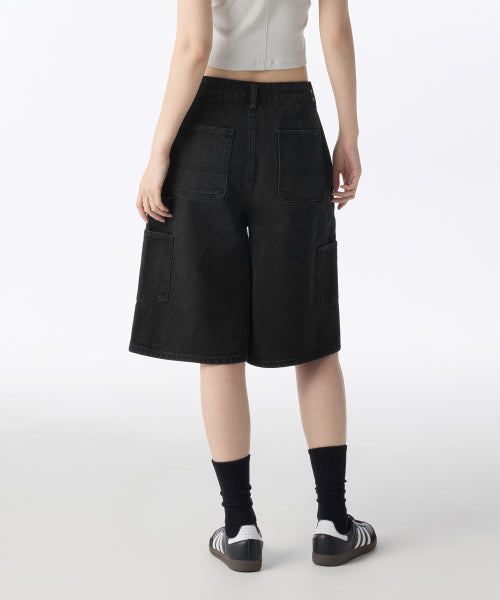 MUSINSA STANDARD WOMAN MUSINSA STANDARD WOMAN Women's Carpenter Bermuda Denim Pants
