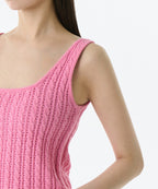 MUSINSA STANDARD WOMAN MUSINSA STANDARD WOMAN Women's Cable Knit Sleeveless Top [Pink]