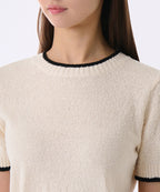 MUSINSA STANDARD WOMAN MUSINSA STANDARD WOMAN Women's Mini Bouclinger Short Sleeve Knit Size S