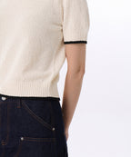 MUSINSA STANDARD WOMAN MUSINSA STANDARD WOMAN Women's Mini Bouclinger Short Sleeve Knit Size S