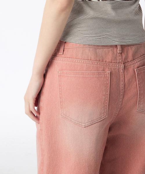 MUSINSA STANDARD WOMAN MUSINSA STANDARD WOMAN Women's Denim Pants Coral Pink