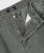 MUSINSA STANDARD WOMAN MUSINSA STANDARD WOMAN Denim Wide Pants Khaki Gray