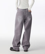 MUSINSA STANDARD WOMAN MUSINSA STANDARD WOMAN Women's Denim Pants Purple Gray